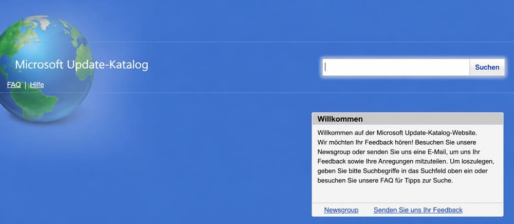 Microsoft Update-Katalogs