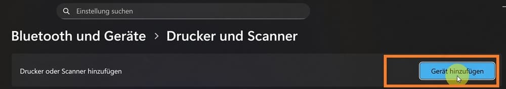 Gerät hinzufügen