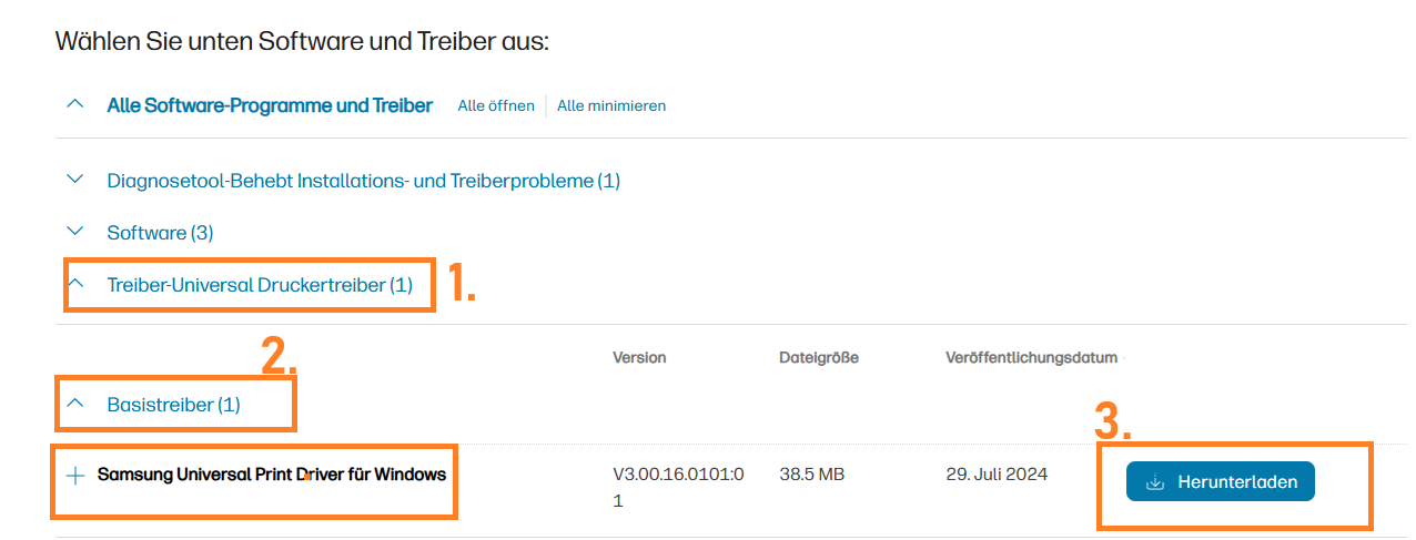 Samsung Xpress SL-M2070 Treiber